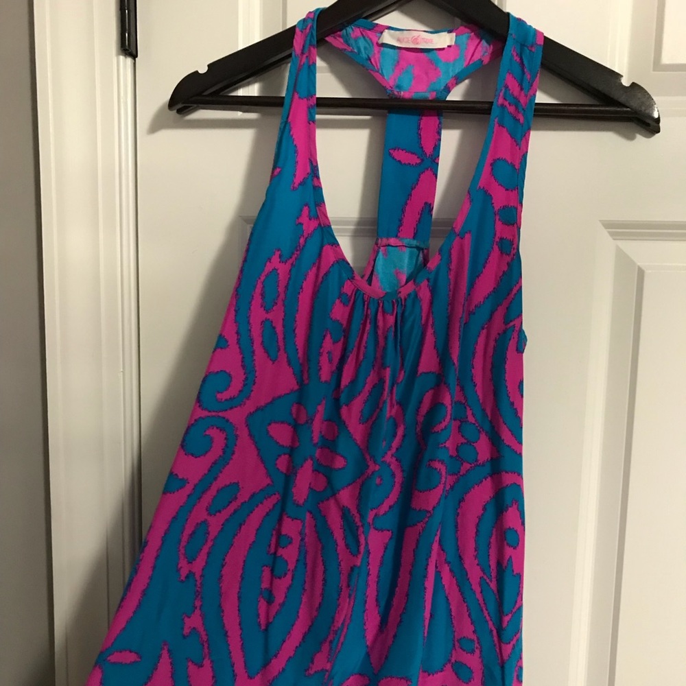 Alice and Trixie Blue and Pink Sundress